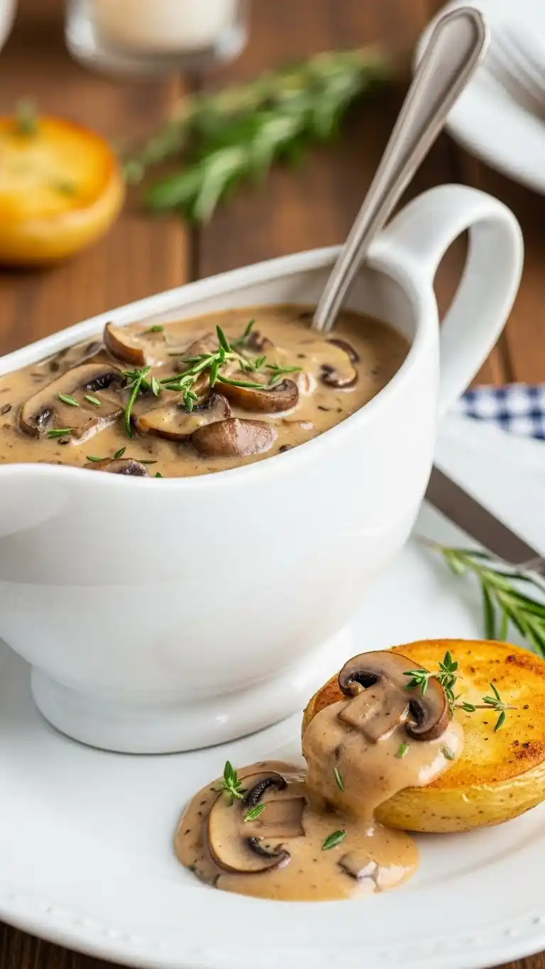 10 Vegan Christmas Dinner Recipes for a Stress-Free Holiday Meal 7 6. Creamy Vegan Mushroom Gravy