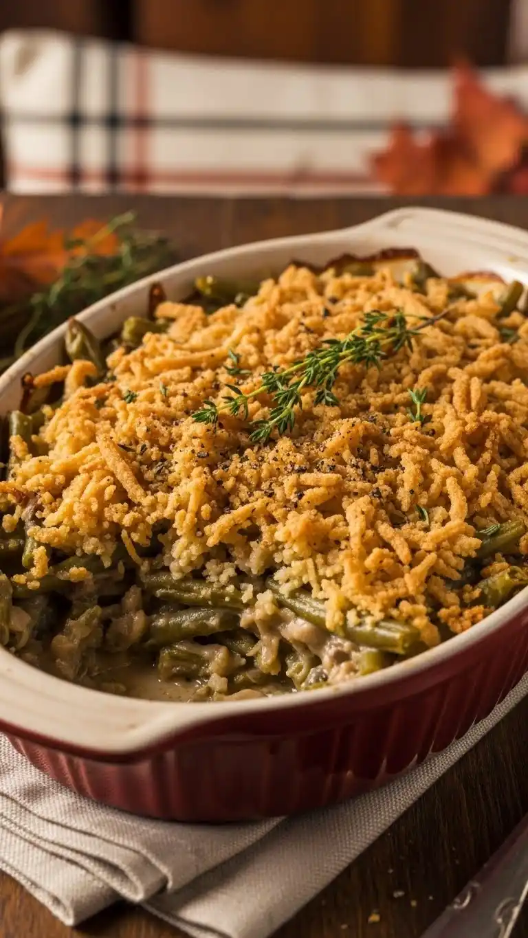 10 Vegan Christmas Dinner Recipes for a Stress-Free Holiday Meal 9 8. Vegan Green Bean Casserole