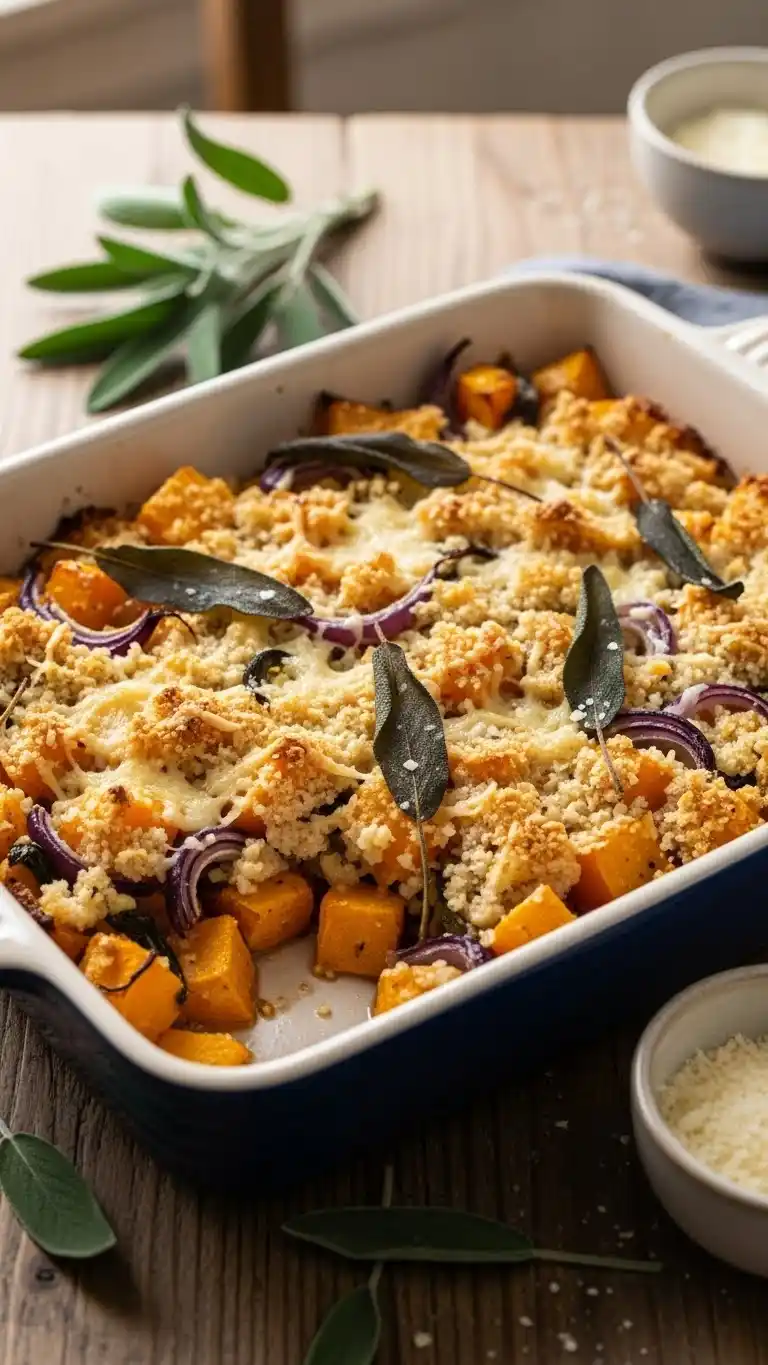 10 Healthy Holiday Side Dishes That Actually Taste Amazing 9 Butternut Squash & Sage Bake