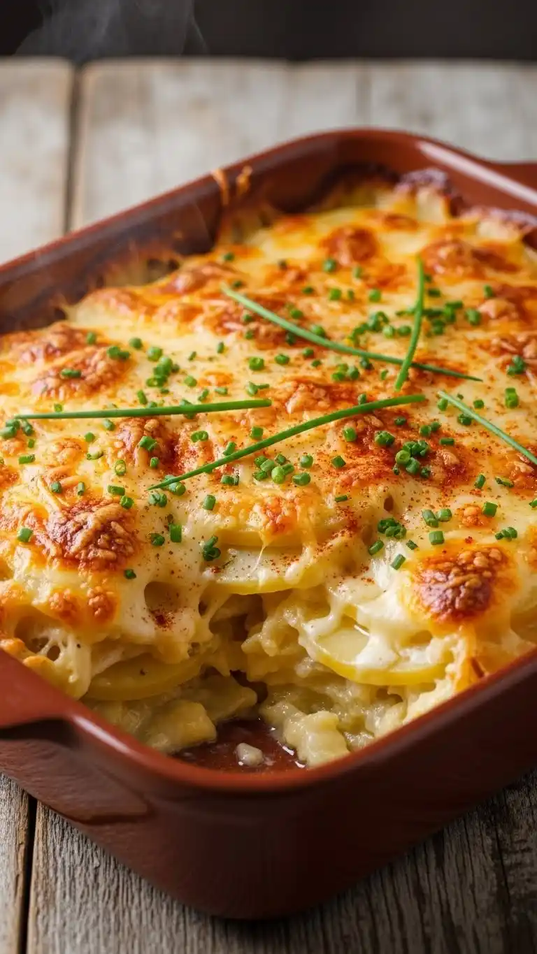 12 Easy & Irresistible Potato Casseroles for Your Thanksgiving Feast 3 Cheesy Scalloped Potato Casserole