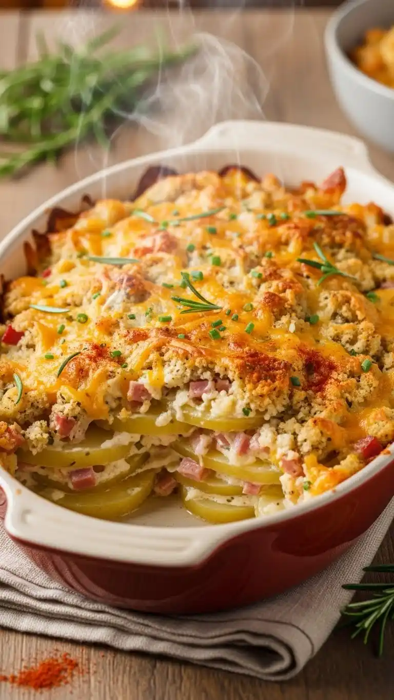 12 Easy & Irresistible Potato Casseroles for Your Thanksgiving Feast 2 Classic Creamy Potato Casserole