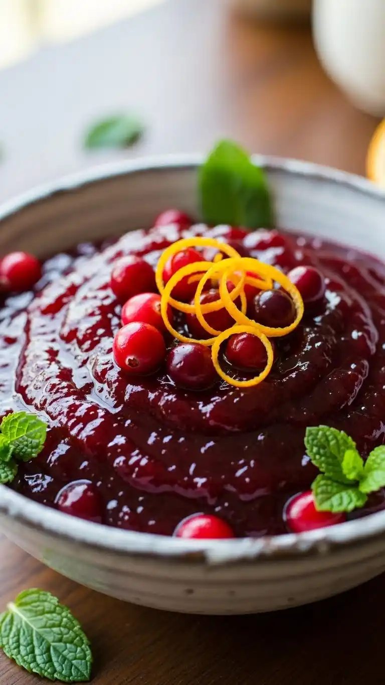 7 Timeless Holiday Sides Everyone Will Love 7 _Cranberry Sauce with Orange Zest