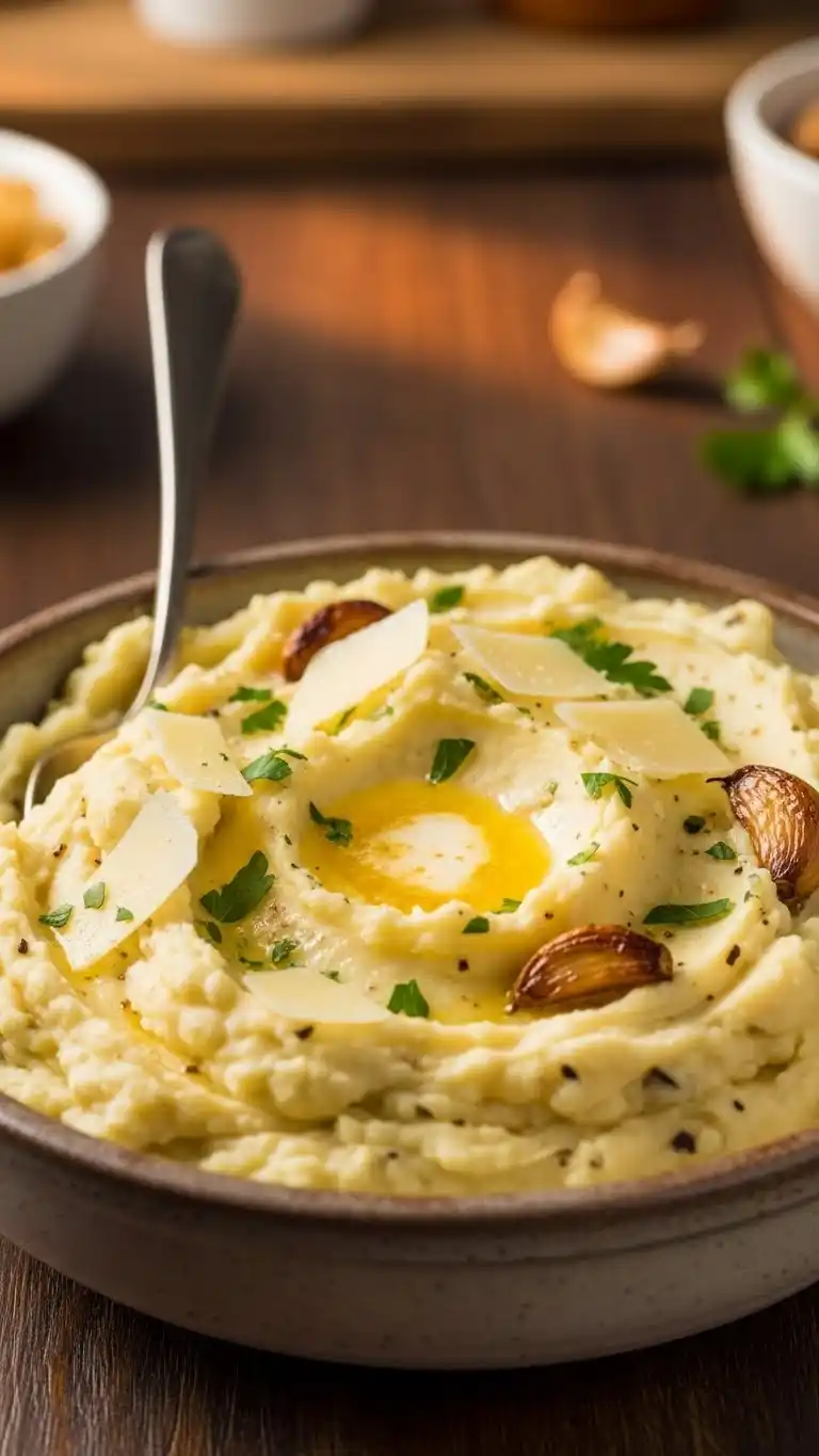 12 Sweet & Savory Side Dishes That Make Any Feast Legendary 3 Garlic Parmesan Mashed Potatoes