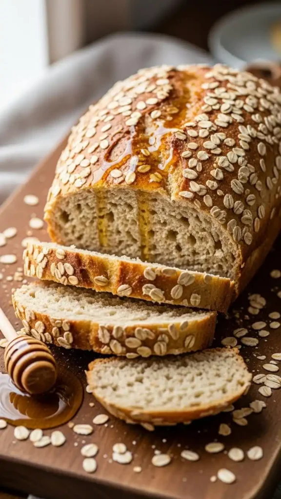Soft Honey Oat Bread Recipe That’s Lightly Sweet and Cozy 3 Honey Oat Bread01