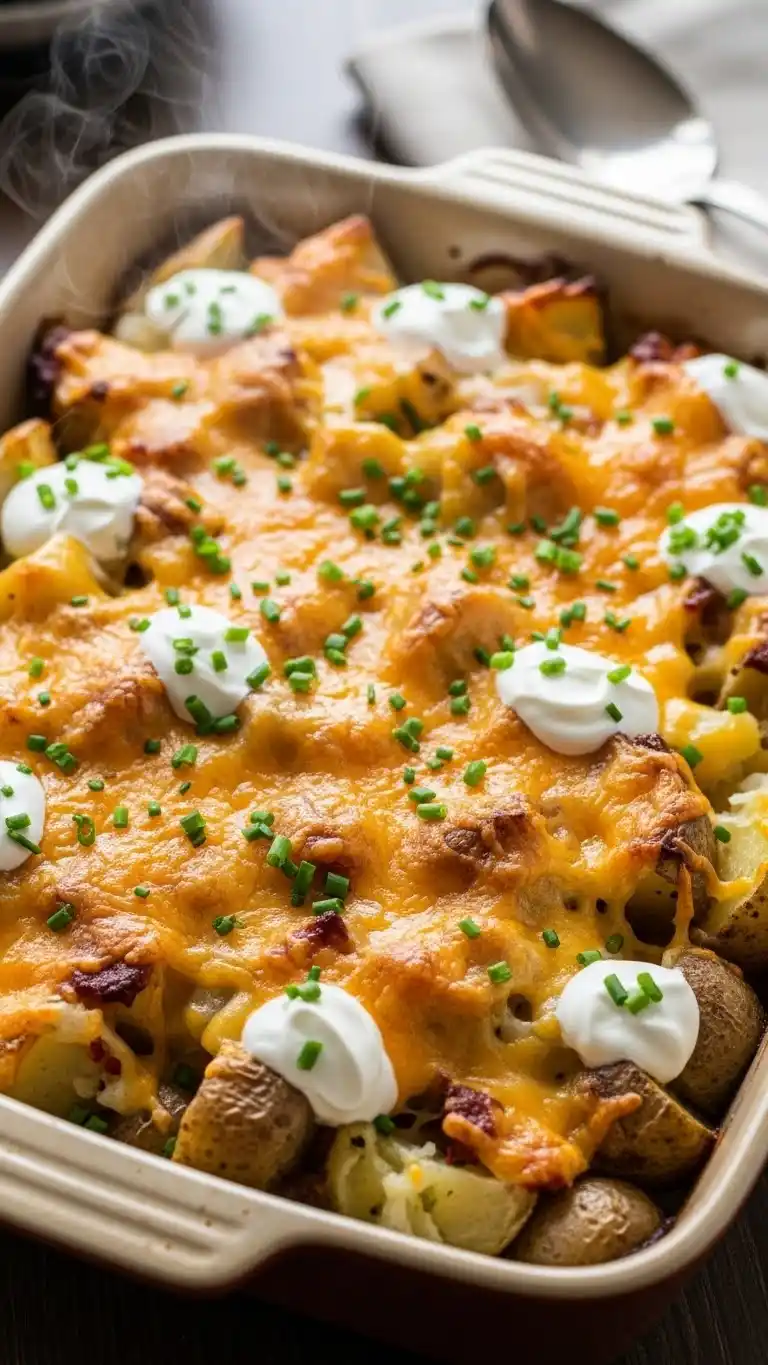 12 Easy & Irresistible Potato Casseroles for Your Thanksgiving Feast 5 _Loaded Potato Casserole