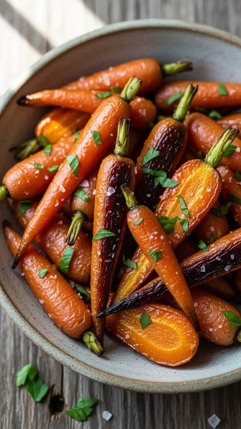 12 Sweet & Savory Side Dishes That Make Any Feast Legendary 2 Maple-Glazed Roasted Carrots