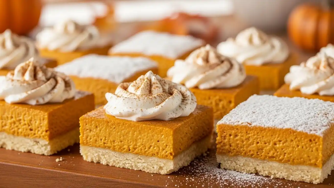 Why Pumpkin Pie Bars Are The Dessert You Need This Season