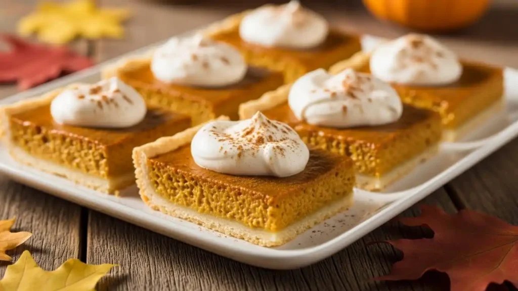 Why Pumpkin Pie Bars Are the Dessert You Need This Season 3 Pumpkin Pie Bars 3