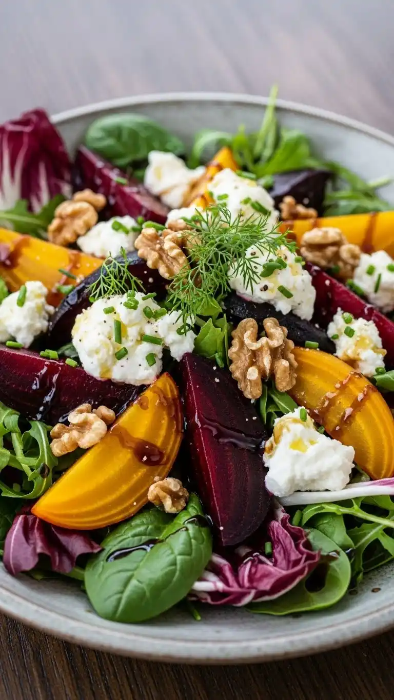 12 Sweet & Savory Side Dishes That Make Any Feast Legendary 12 Roasted Beet and Goat Cheese Salad