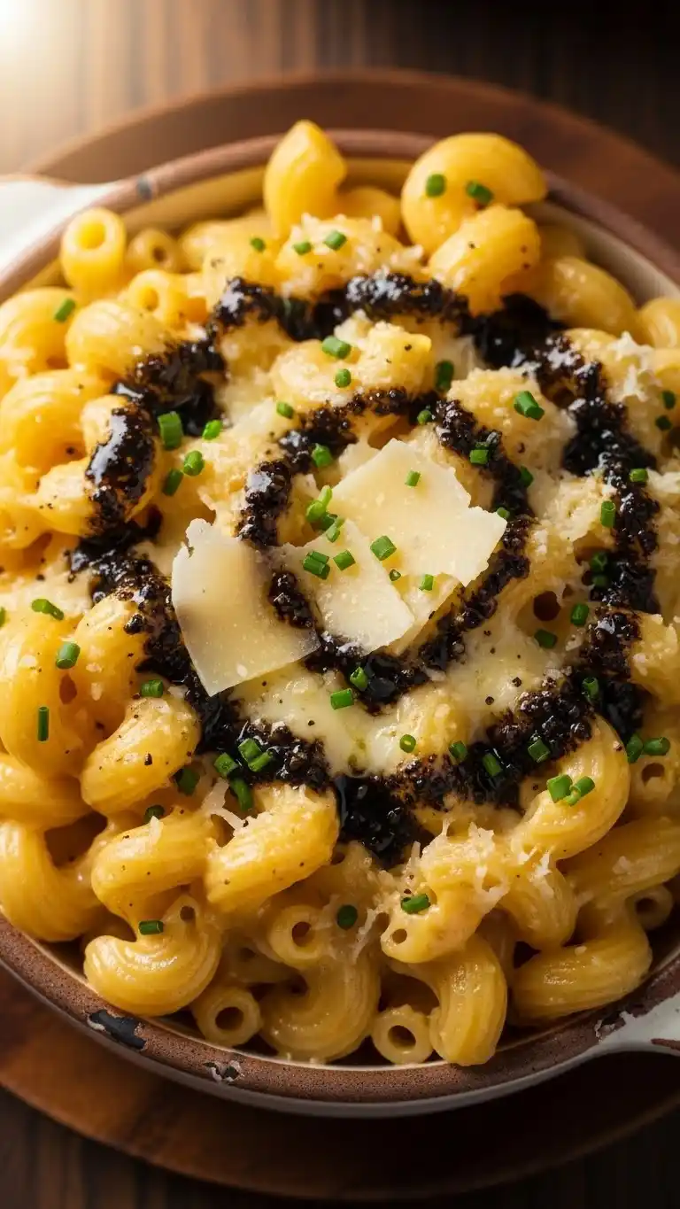 14 Delicious Mac and Cheese Variations for Holiday Tables 3 Truffle Oil and Parmesan Mac