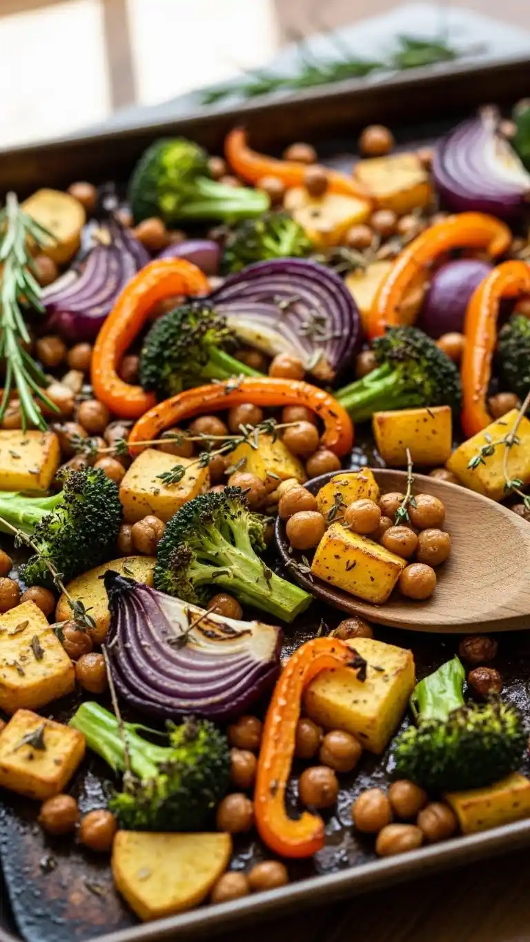 15 Yams Recipes That Will Steal the Spotlight 7 Yam and Chickpea Sheet Pan Bake