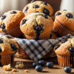 Easy Blueberry Muffins Recipe That Stay Moist for Days 4 bluberry muffins