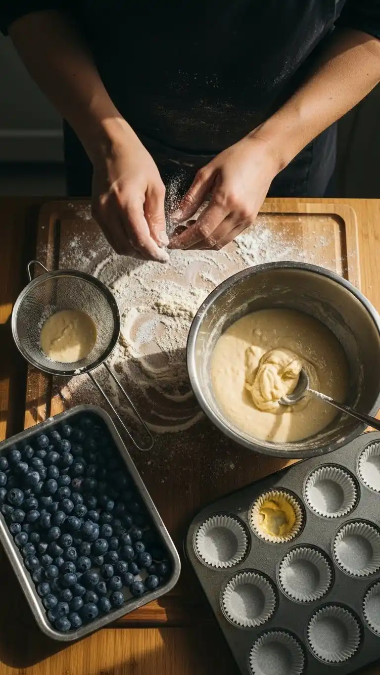 Easy Blueberry Muffins Recipe That Stay Moist for Days 2 blueberry muffins1
