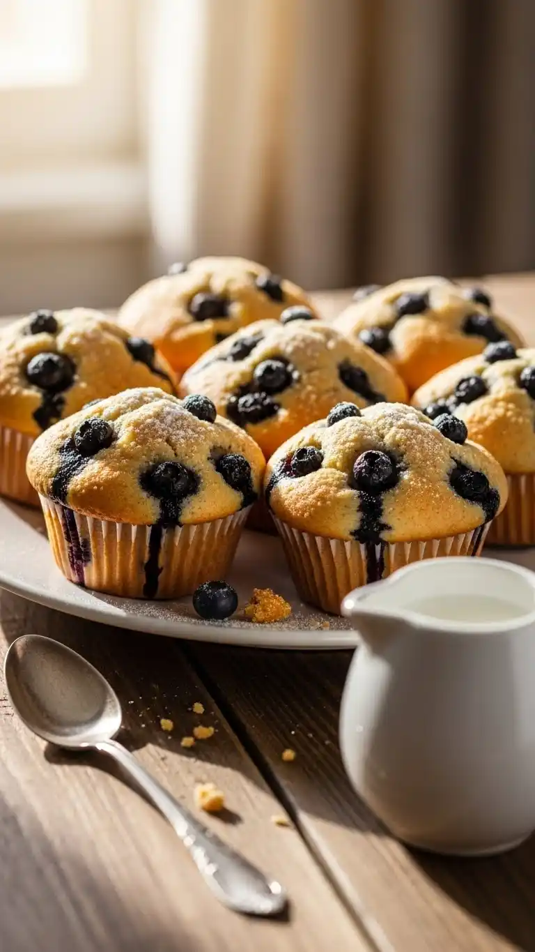 Easy Blueberry Muffins Recipe That Stay Moist for Days 3 blueberry muffins2