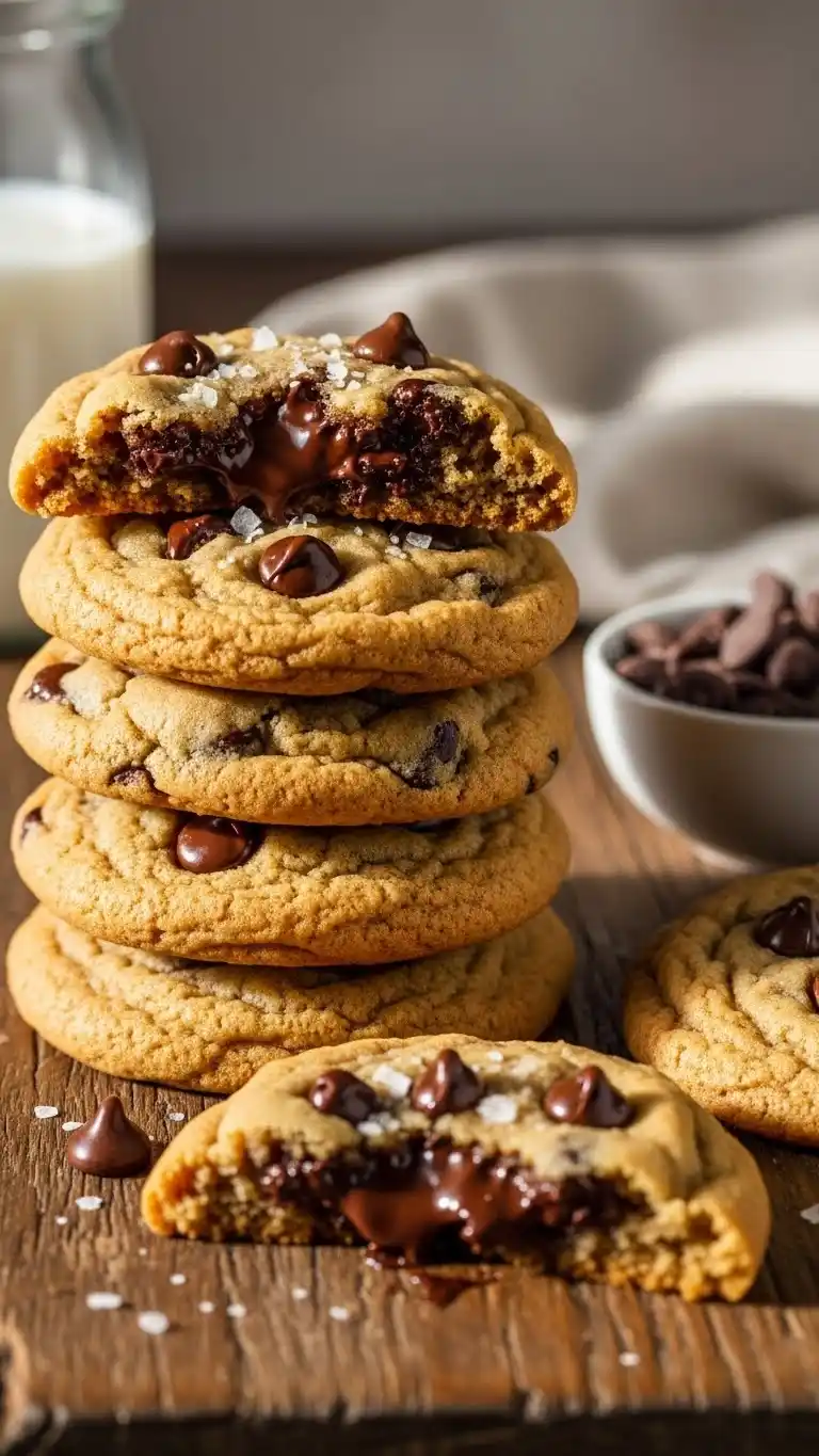 One-Bowl Chocolate Chip Cookies Everyone Is Obsessed With 3 chocolate chip cookies4