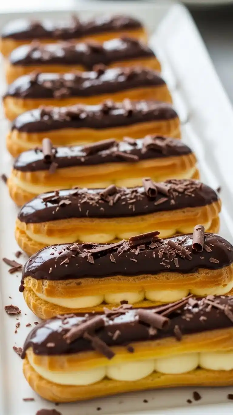 Decadent Chocolate Éclairs Recipe You Can Make at Home 3 chocolate eclairs4