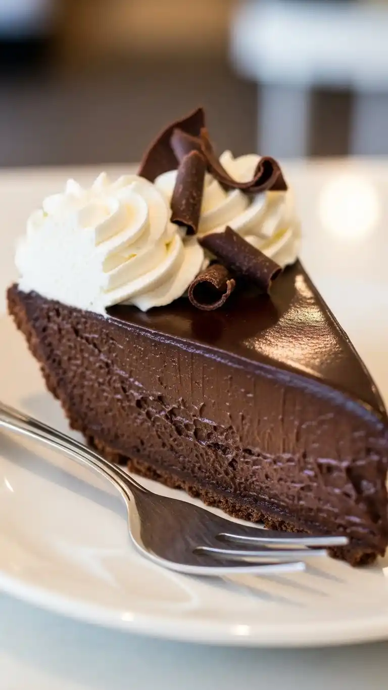 Easy Dark Chocolate Silk Pie for the Ultimate Chocolate Lovers 4 dark chocolate silk pie2