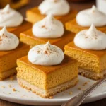 Chewy & Creamy Pumpkin Pie Bars Recipe 2 pumpkin pie bars