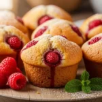 Easy Raspberry Muffins Recipe That Stay Moist for Days 4 raspberry muffins
