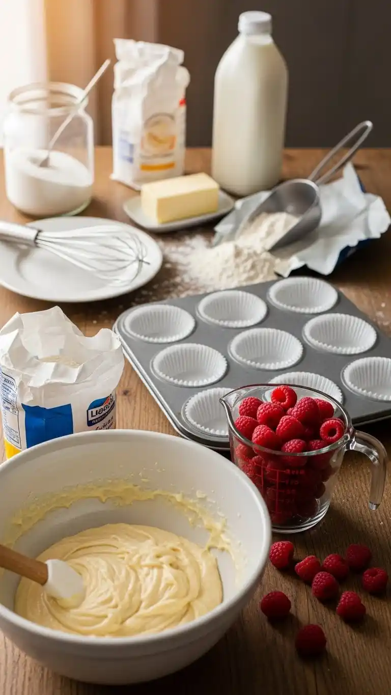 Easy Raspberry Muffins Recipe That Stay Moist for Days 2 raspberry muffins1 1