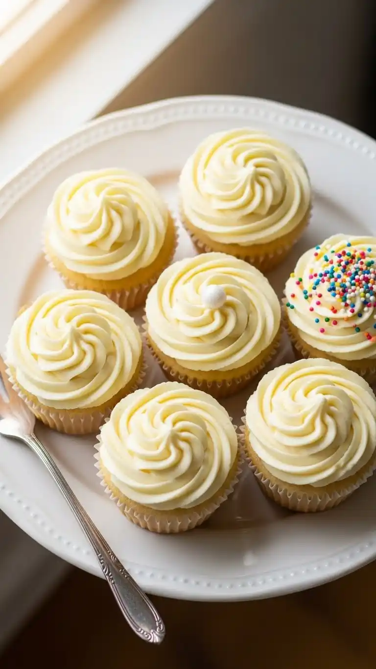 Perfect Vanilla Cupcakes Recipe with Smooth Buttercream (So Easy!) 3 vanilla cupcake2