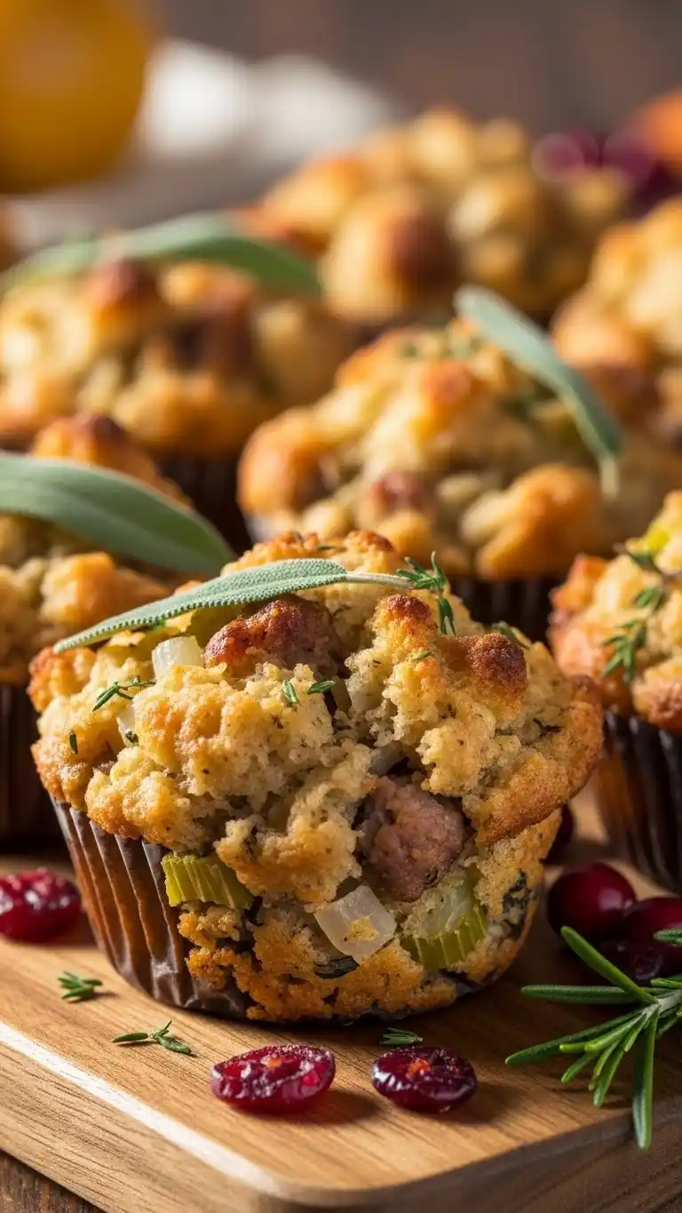 10 Easy Appetizer to Side Recipes for Thanksgiving 8 10 appetisers Stuffing Muffins