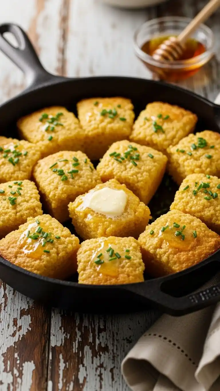 10 Easy Appetizer to Side Recipes for Thanksgiving 5 10 appetizer Cornbread Skillet