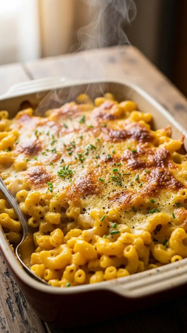11 Cheesy Mac and Cheese Recipes for the Holidays (Because One Is Never Enough) 2 11Classic Creamy Baked Mac and Cheese