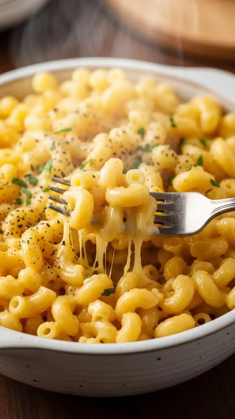 11 Cheesy Mac and Cheese Recipes for the Holidays (Because One Is Never Enough) 6 11Creamy Stove-Top Mac and Cheese