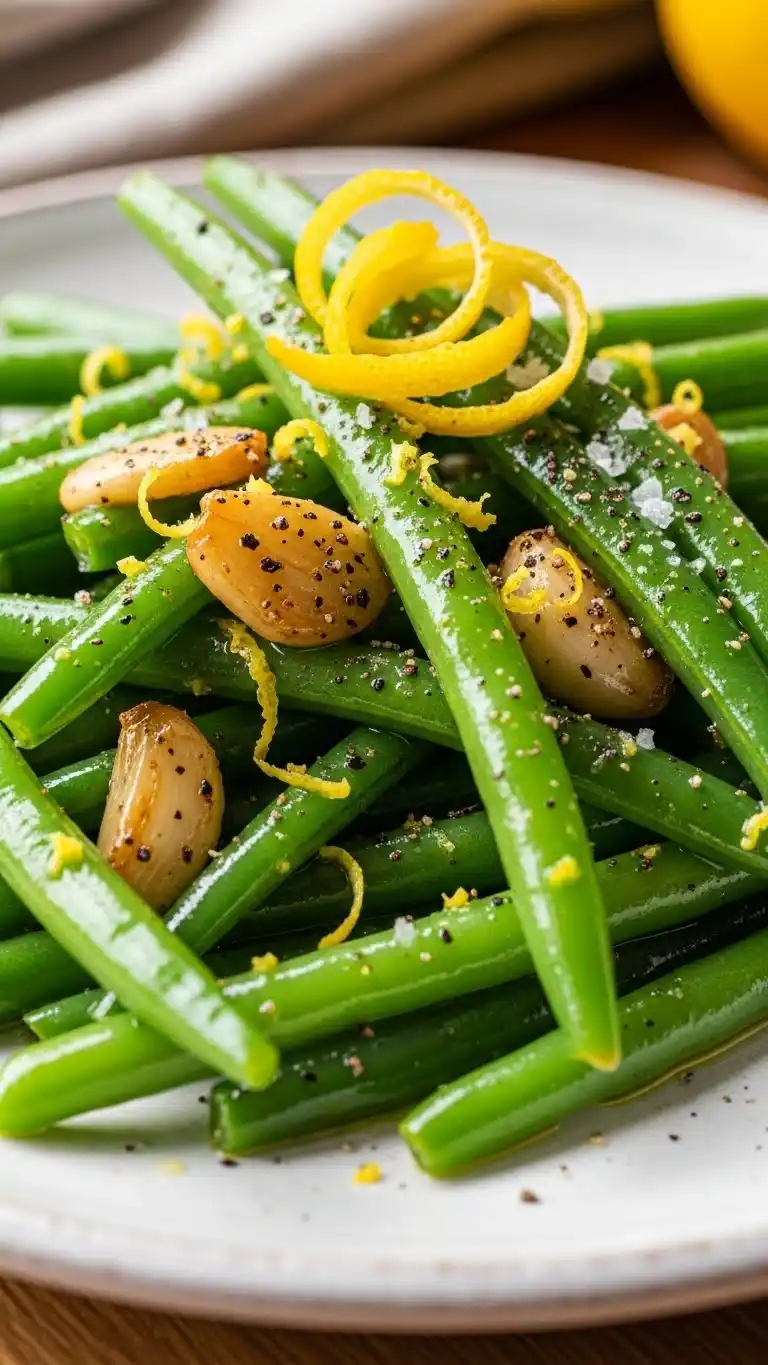 10 Holiday-Ready Bean Sides That Are Surprisingly Easy 2 1Garlicky Green Beans