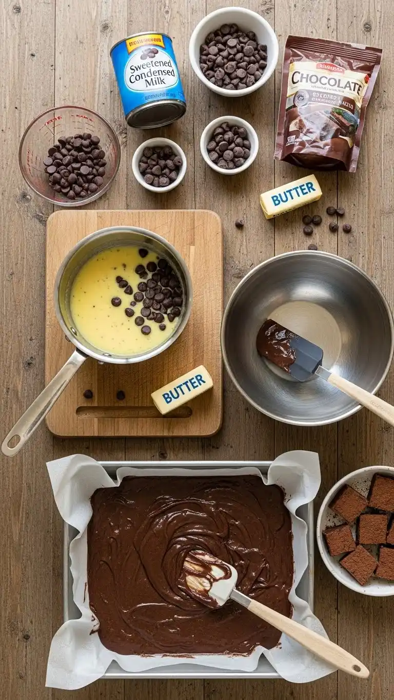 3 Ingredient Fudge That Melts in Your Mouth 3 3 Ingredient Fudge2