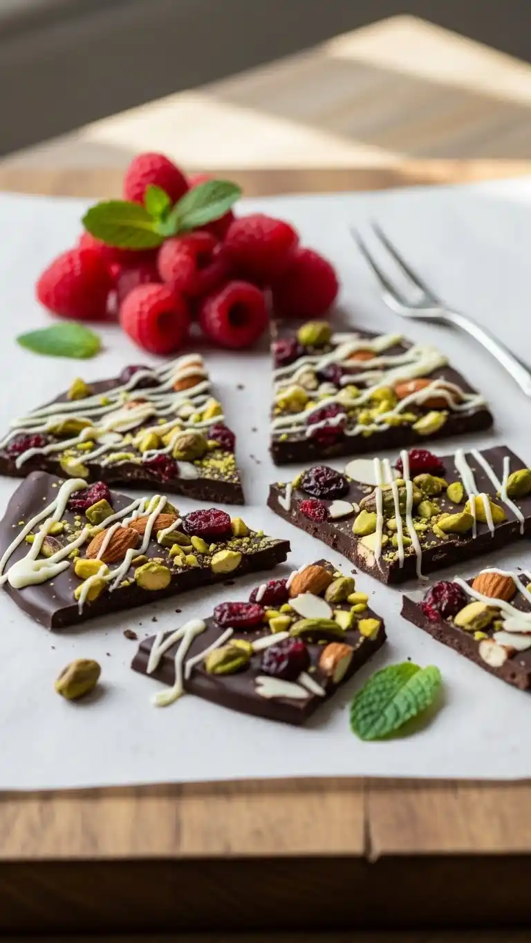 3-Ingredient Chocolate Bark Anyone Can Make 4 3 ingre-Chocolate Bark 2