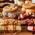 3-Ingredient Ice Cream Sandwiches, Dessert Genius Style 2 3 ingredient ice cream sandwiches