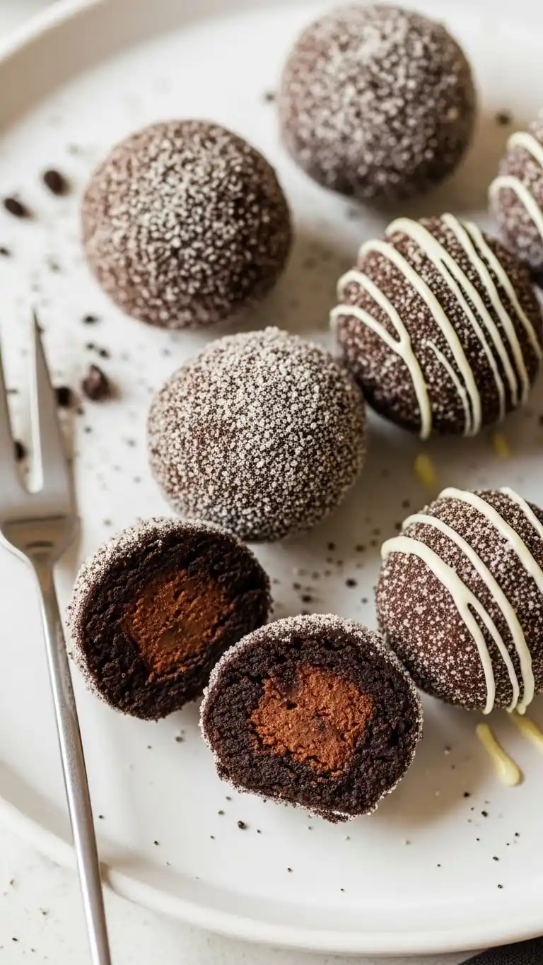3-Ingredient Oreo Truffles That Will Ruin All Desserts 4 3 ingredients Oreo truffles3