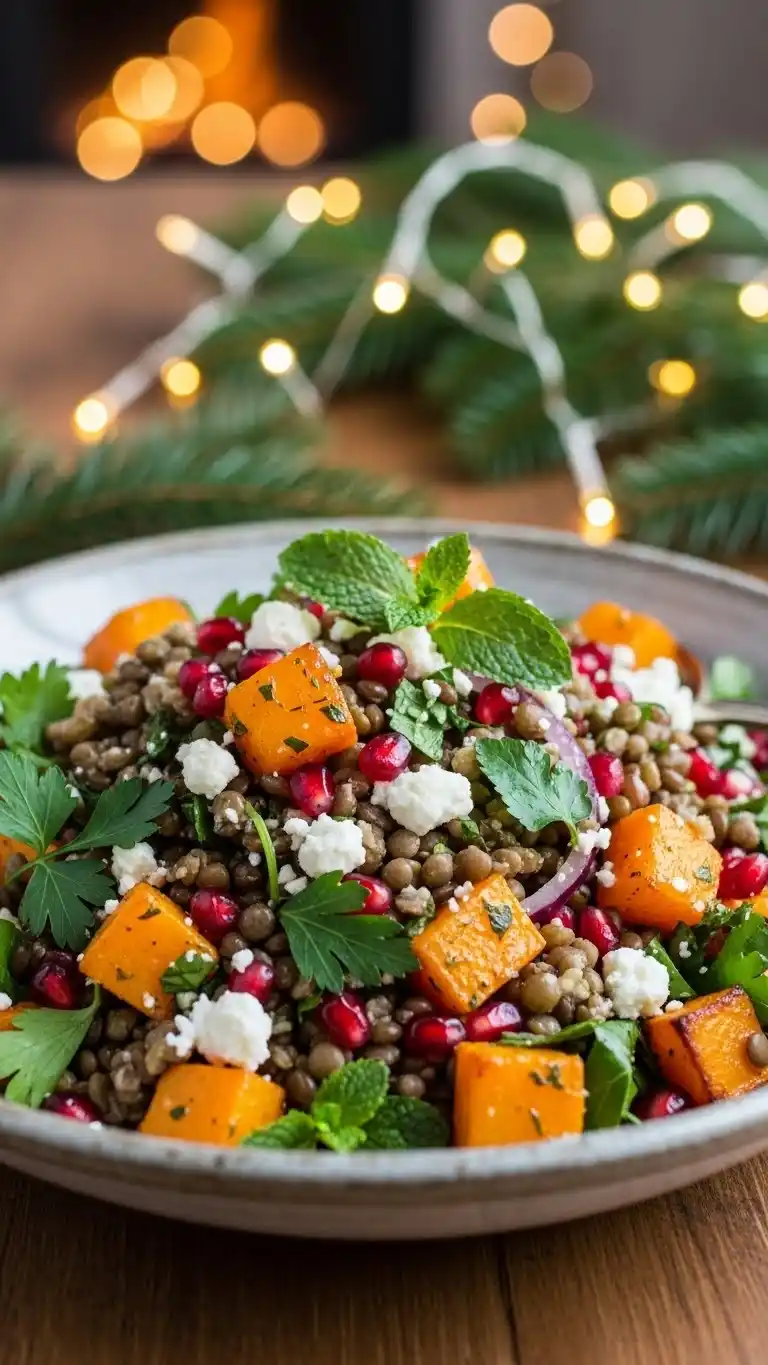 10 Holiday-Ready Bean Sides That Are Surprisingly Easy 8 7Warm Lentil Holiday Salad