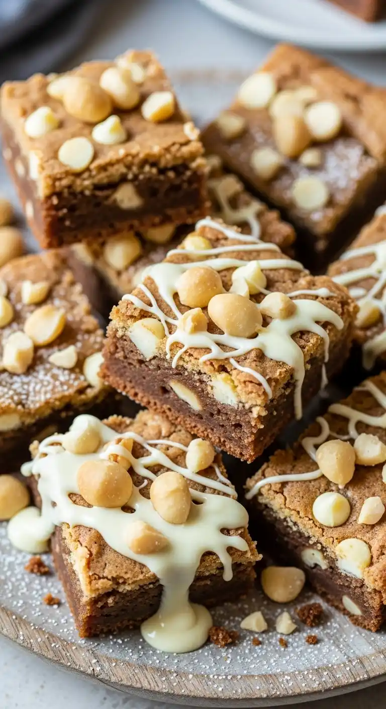 6 Brownies That Deserve Your Oven’s Full Attention (Seriously, Hide the Pan) 6 Blondie Brownies with White Chocolate & Macadamia