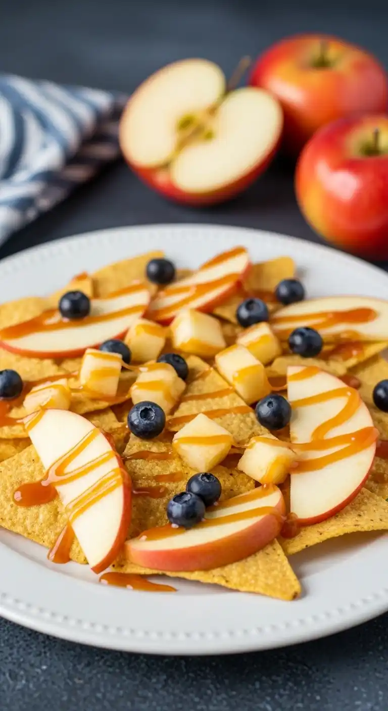 5 Easy Apple Treats You’ll Want on Repeat (Seriously, Hide the Plate) 2 Caramel Apple Nachos