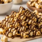 Chocolate Drizzled Popcorn: Sweet & Salty Snack Magic 2 Chocolate Drizzled Popcorn