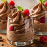Light & Fluffy Whipped Chocolate Mousse Cups Recipe 2 Chocolate Mousse Cups