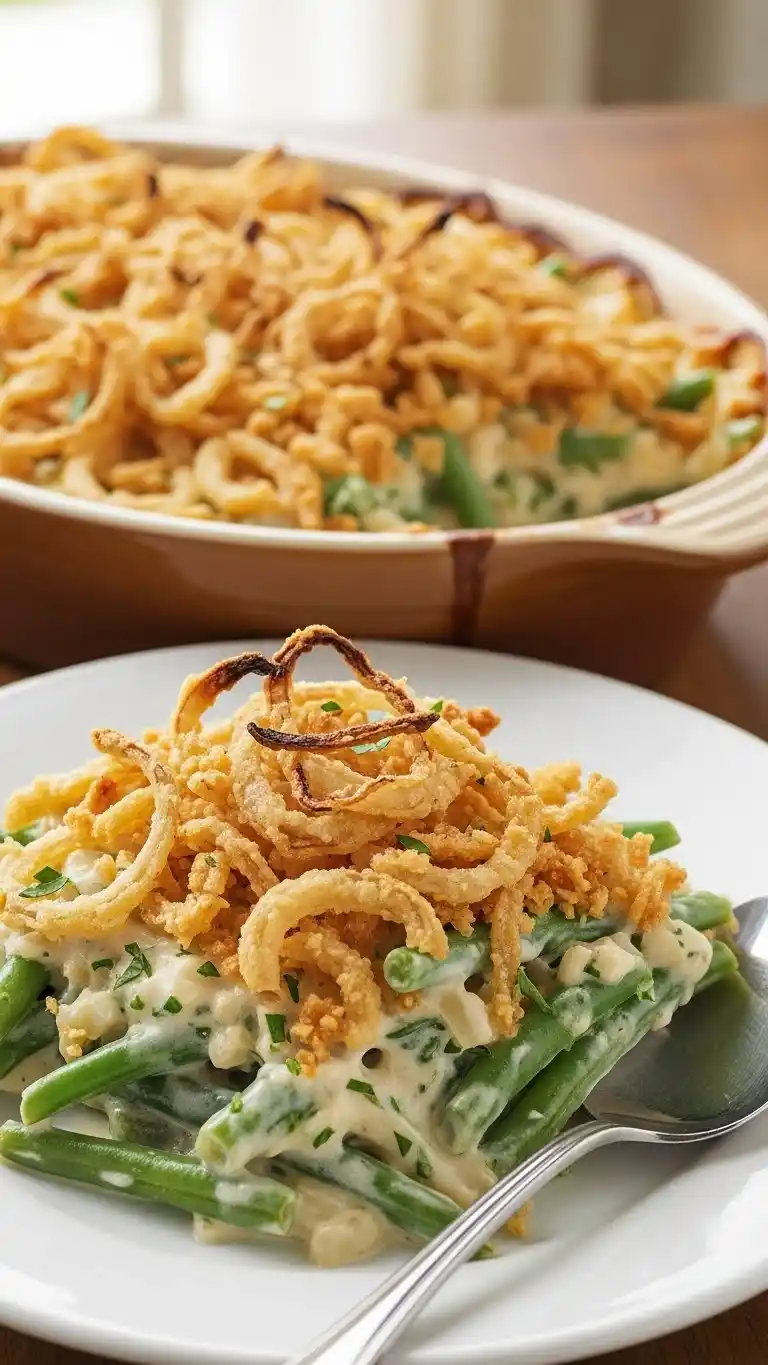 9 Festive Green Bean Casserole Recipes Everyone Loves 2 _Classic Creamy Green Bean Casserole