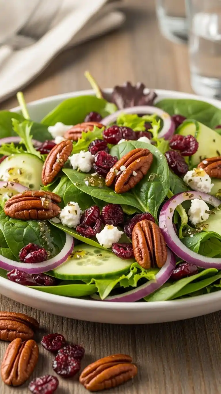 9 Quick Holiday Side Dishes for Busy Hosts 5 Cranberry Pecan Salad