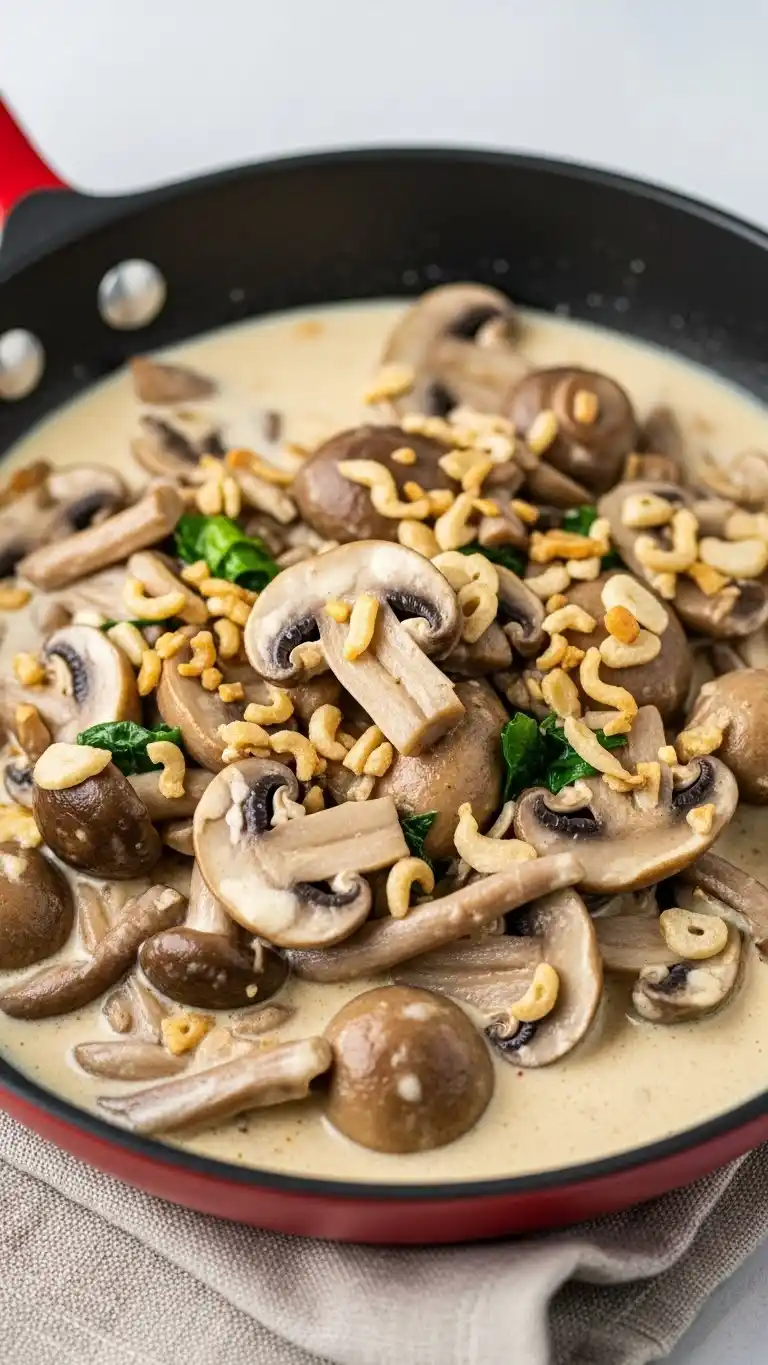 12 Creamy Holiday Side Dishes to Try This Season 9 Creamy Garlic Mushroom Medley