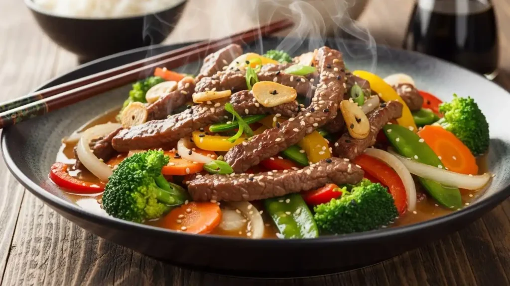 Why This Garlic Beef Veg Stir Fry Is a Flavor Bomb 3 Garlic Beef Veg Stir Fry