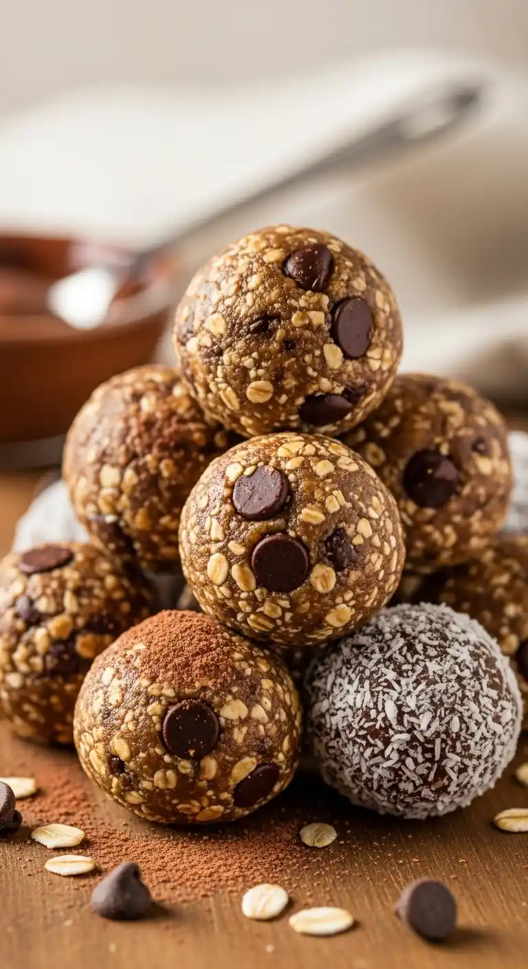 Guilt-Free Cookie Dough Energy Balls for Snack Time 4 Guilt-Free Cookie Dough Energy Balls