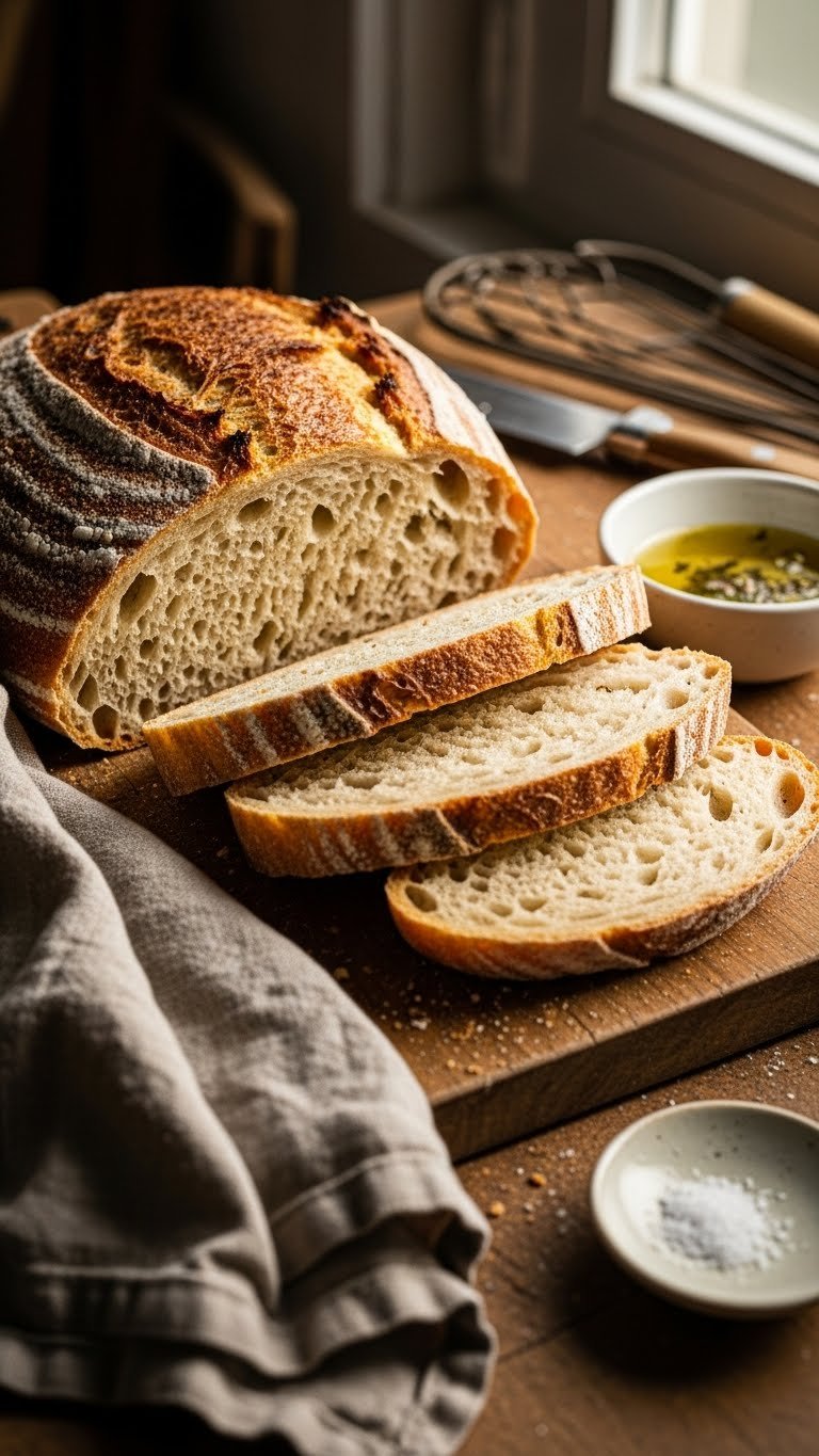 Homemade Artisan Bread With Perfect Crunchy Crust 4 Homemade Artisan Bread2
