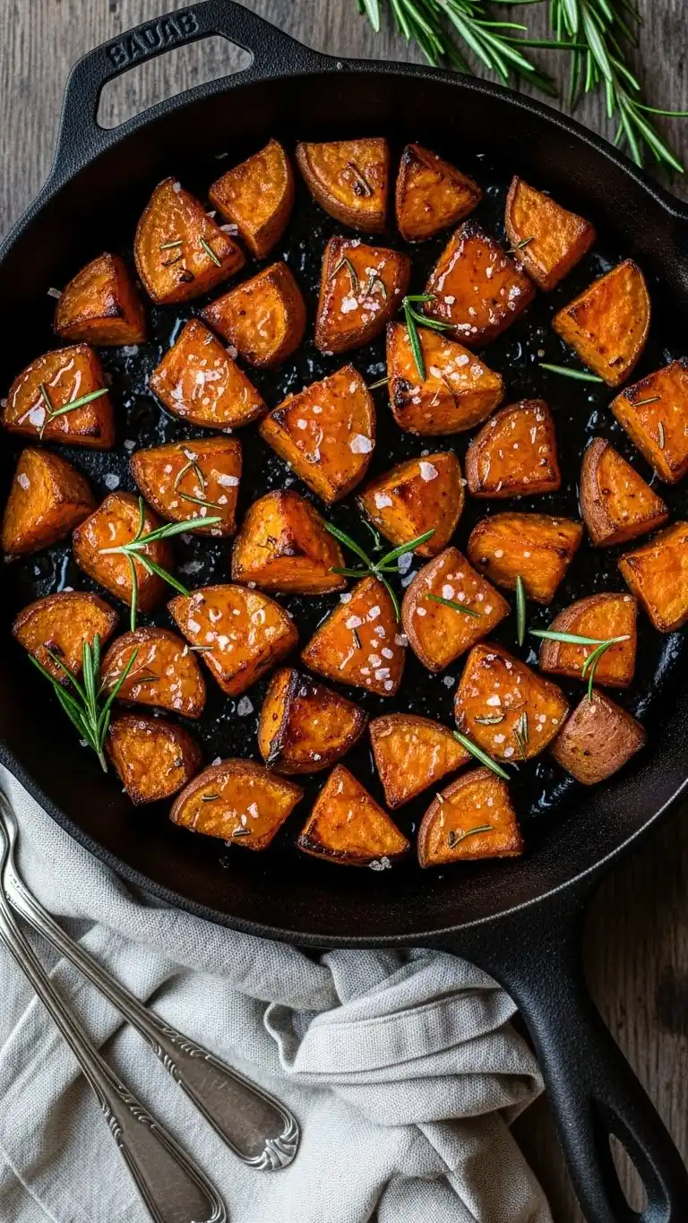 11 Sweet and Savory Holiday Side Dishes You Must Try 2 Honey-Glazed Sweet Potatoes