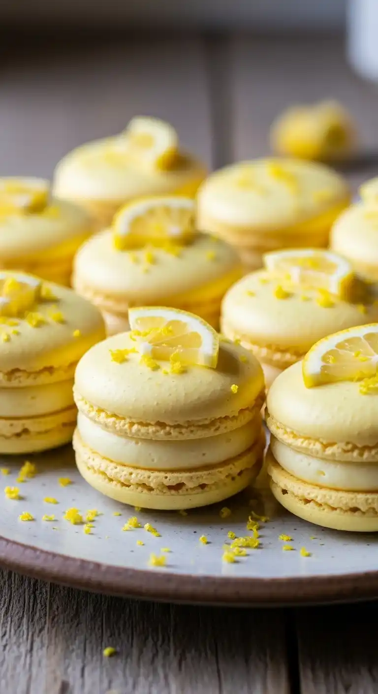 6 Amazing Homemade French Macaron Ideas You’ll Want to Brag About 5 Lemon Cream French Macarons