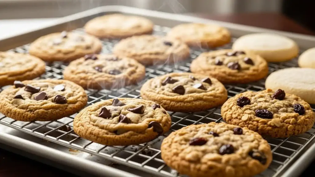 9 Cookie Baking Tips That Guarantee Better Cookies Every Time 5 Let Cookies Cool on the Pan