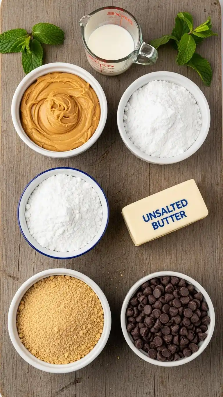 No-Bake Peanut Butter Chocolate Bars Recipe 3 No-Bake Peanut Butter Chocolate Bars2