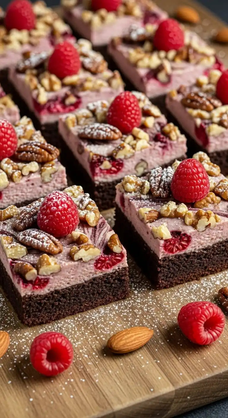 6 Brownies That Deserve Your Oven’s Full Attention (Seriously, Hide the Pan) 7 Nuts Raspberry Cheesecake Brownies